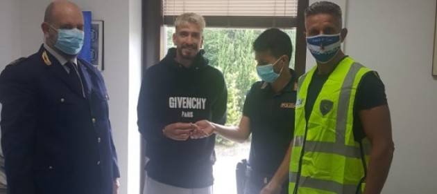 Recuperato orologio rubato al giocatore del Milan Castillejo Samu