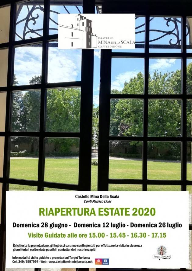 Casteldidone (Cremona) Riapre le sue porte il Castello Mina Della Scala dopo l'emergenza