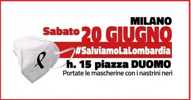 CREMONA PARTECIPA A #SALVIAMO LA LOMBARDIA! Sabato 20 Giugno @ Milano, Piazza Duomo