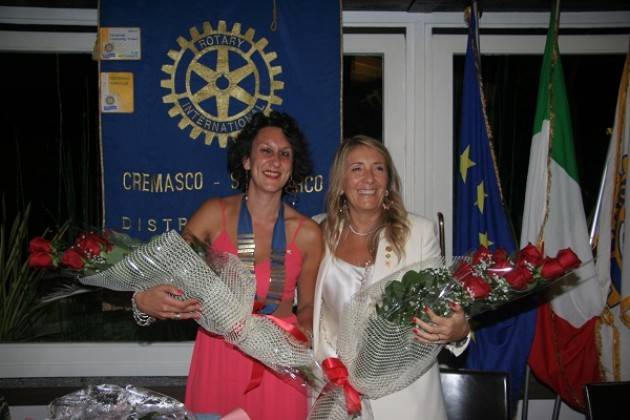 Passaggio da donna a donna alla presidenza del Rotary Cremasco San Marco
