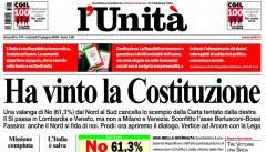  AccaddeOggi 25 giugno 2006 Il Referendum Costituzione di Berlusconi viene bocciato dal 61,29%%