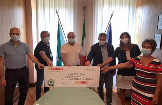 DONAZIONE CONAD  di 15 mila euro a ASST CREMONA