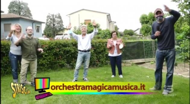 Castelleone MagicaMusica conquista il pubblico di Striscia la notizia