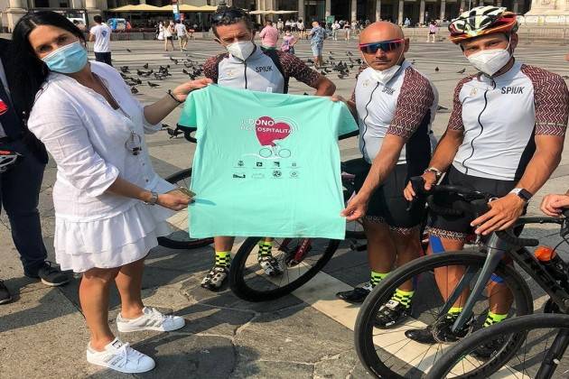 LNews-COVID-19, DA COMISO (RAGUSA) A MILANO IN BICI PER PORTARE 'DONO DELL'OSPITALITA'' E RINGRAZIARE OPERATORI SANITARI LOMBARDI