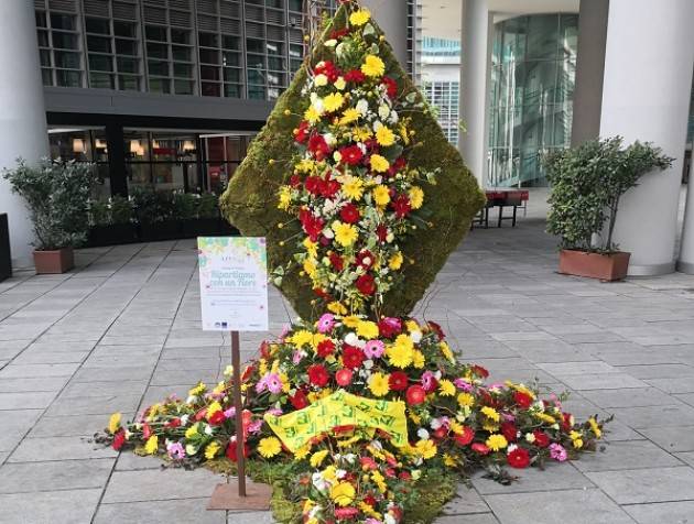 Coronavirus, crisi florovivaismo: a Milano fiori italiani in piazza