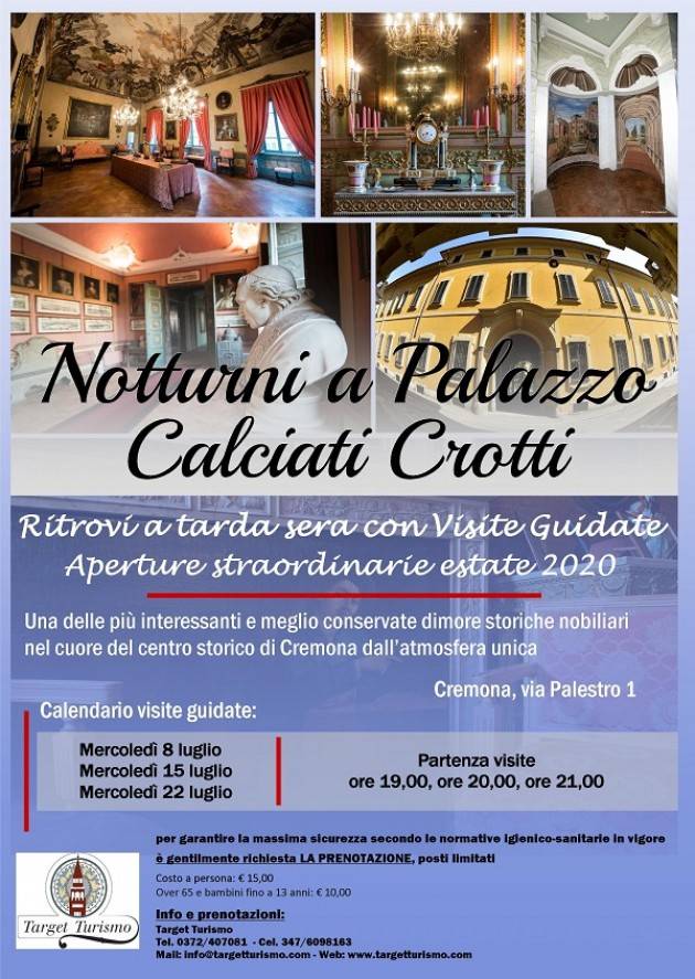 Cremona LE SALE STORICHE DI PALAZZO CROTTI CALCIATI RIAPRONO DOPO L'EMERGENZA