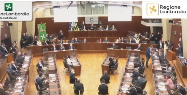 Consiglio Regionale Lombardo  approva variazioni bilancio adottate d’urgenza dalla Giunta per fronteggiare l’emergenza Covid-19
