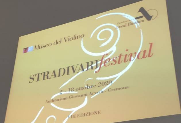 Cremona MDV STRADIVARIfestival 2020 venerdì 2 – domenica 18 ottobre 2020  (Video)