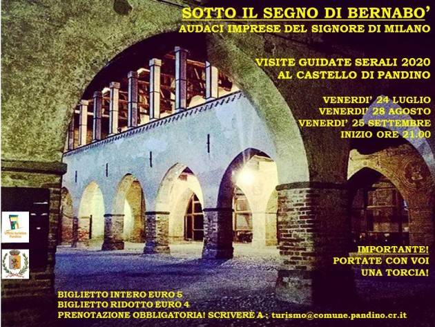 Pandino Continuano le visite notturne al Castello