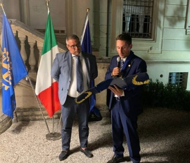 Soresina Diego Vairani ho ricevuto dal Rotary una Paul Harris