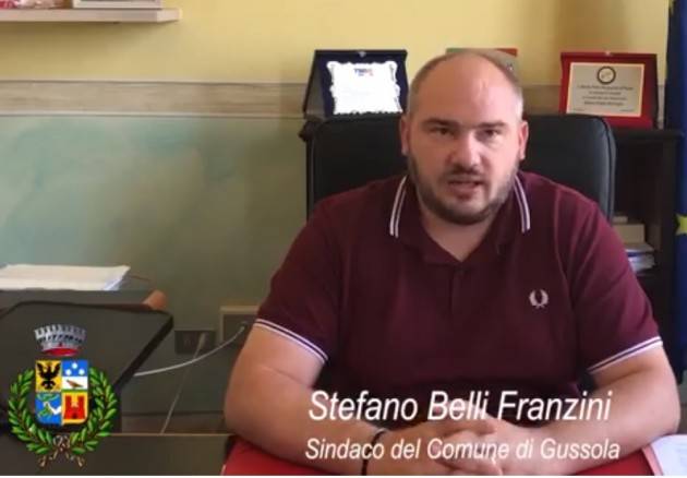 Gussola Il sindaco Stefano Belli Franzini illustra gli ultimi provvedimenti assunti dal  comune  (Video)
