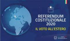 Referendum costituzionale 2020  del 20-21 settembre. Le modalità di voto per i cittadini italiani all’estero