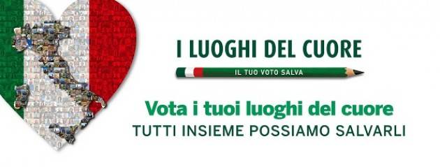 Risultati parziali della 10° edizione de “I Luoghi del Cuore” FAI: si può votare fino al 15 dicembre