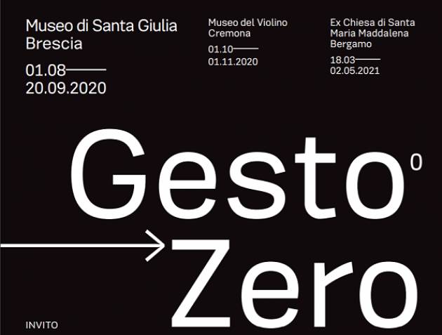 GestoZero. Istantanee 2020: mostra fotografica itinerante tra Brescia, Cremona e Bergamo