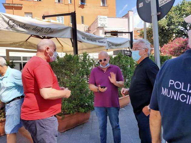 Salerno, prime multe da mille euro a chi non indossa la mascherina al chiuso