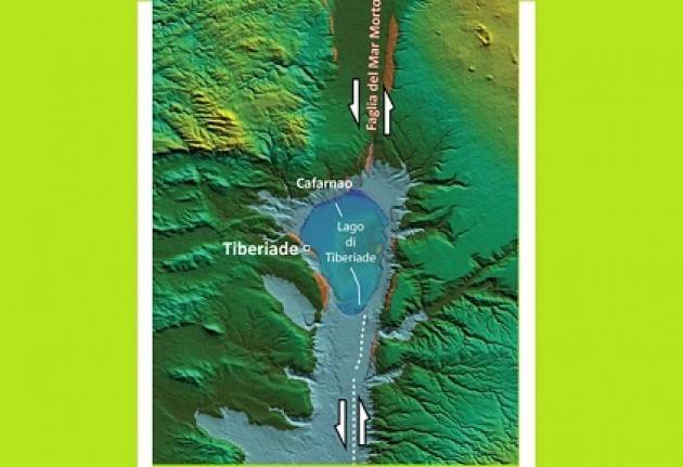 MARE DI GALILEA: SCOPERTO UN NUOVO SISTEMA DI FAGLIE