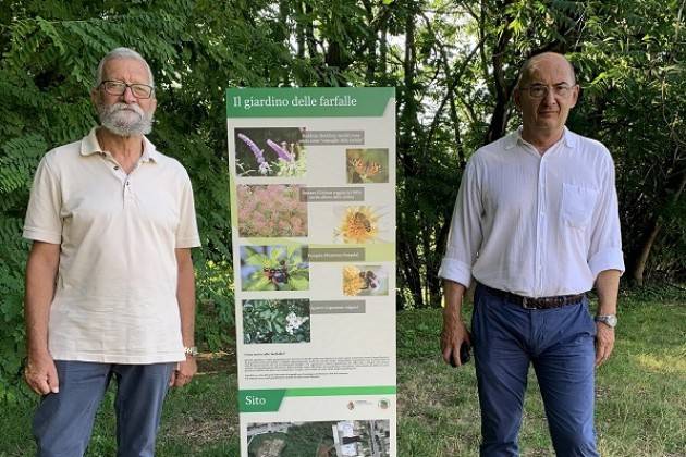 Prosegue la valorizzazione del “Giardino delle farfalle”, spazio verde in via Portinari del Po