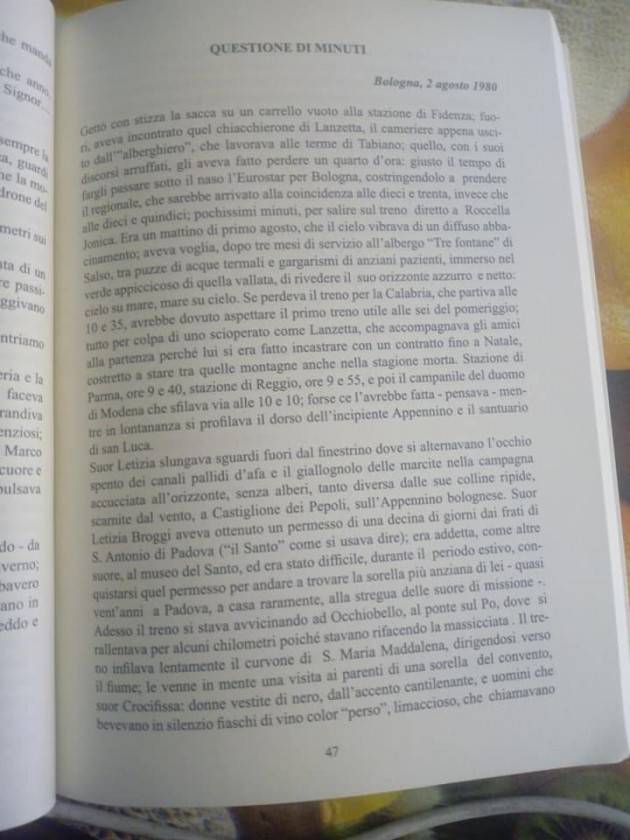 Sfiorato dalla storia. Il 2 agosto 1980 ero a Bologna | Vincenzo Montuori (Cremona)