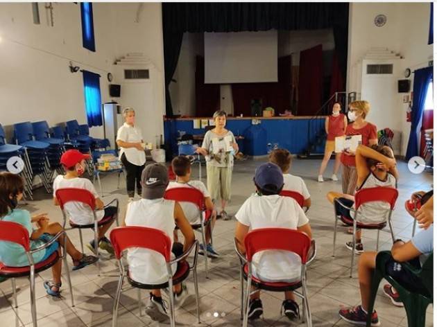 Piadena AmiciDiEmmaus incontrano i ragazzi del Centro Estivo