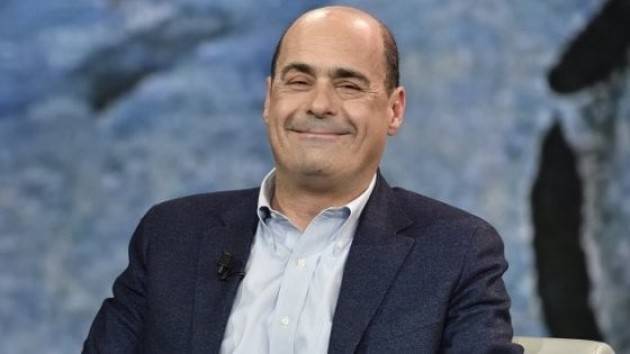 Zingaretti: ''Chi per 4 voti invita a togliersi la mascherina mette a rischio la vita delle persone''