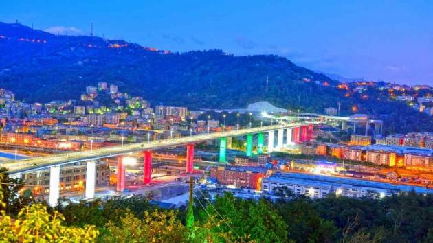 Genova: code sul nuovo Ponte San Giorgio per foto e selfie