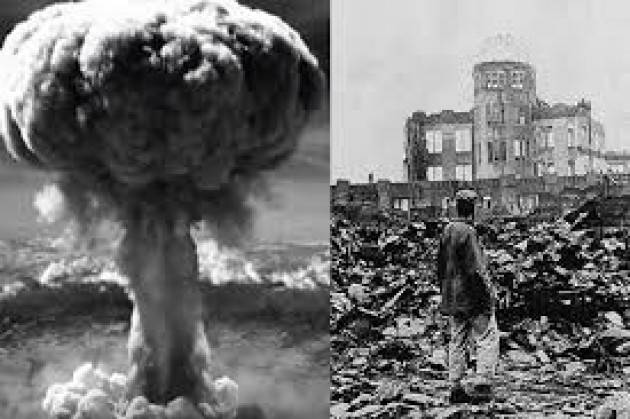 DOPO LA BOMBA DI HIROSHIMA IL COMPITO PIU' URGENTE DELL'UMANITA' E' IL DISARMO