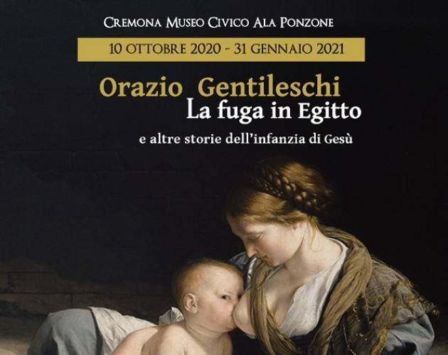 Le nuove date della mostra Orazio Gentileschi. La fuga in Egitto e altre storie dell'infanzia di Gesù