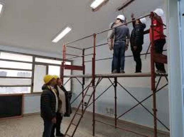 Cremona Gianluca Galimberti  Al  via i lavori nelle  scuole per la partenza di settembre