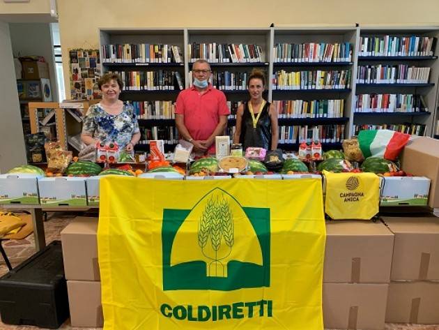 Fondo di solidarietà alimentare Coldiretti-Campagna Amica: consegne anche a Vescovato
