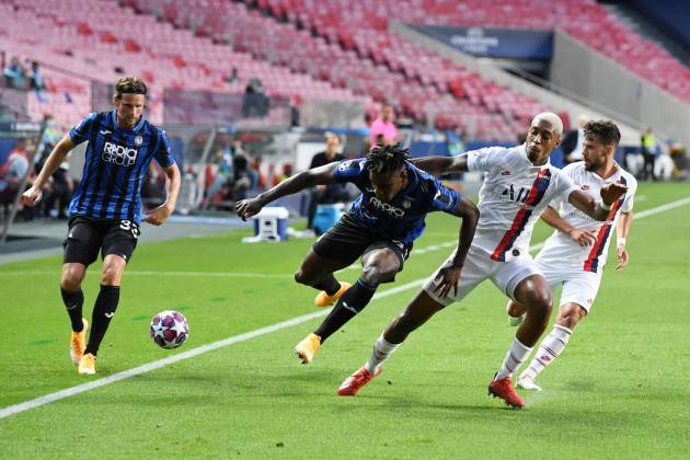 Champions League: l'Atalanta butta via una storica semifinale al 90'. PSG vince 2-1