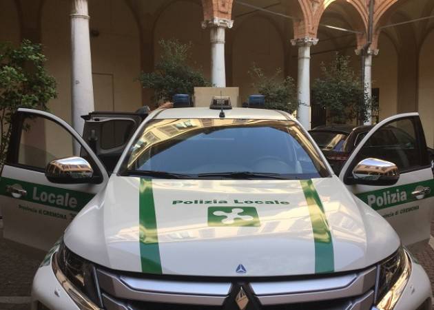 Cremona Un nuovo veicolo con i contributi regionali in dotazione alla Polizia Locale Provinciale