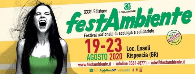 AISE FESTAMBIENTE: DAL 19 AL 23 AGOSTO IL FESTIVAL NAZIONALE DI LEGAMBIENTE