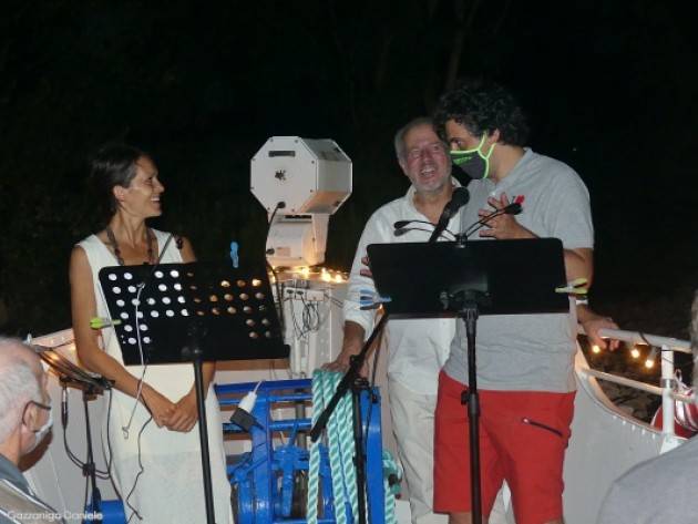 'Letture sul Po' a Gerre dé Caprioli a Cremona, immagini e video della serata.