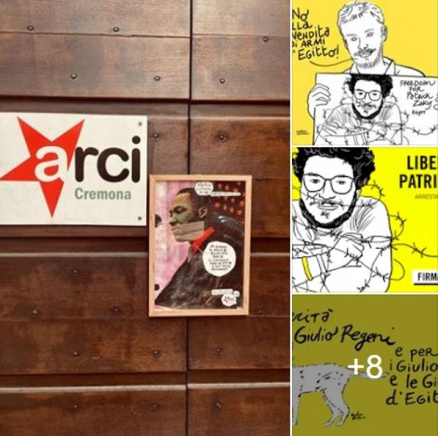 Arci Cremona invita all’incontro con Gianluca Costantini  domenica 23 agosto 