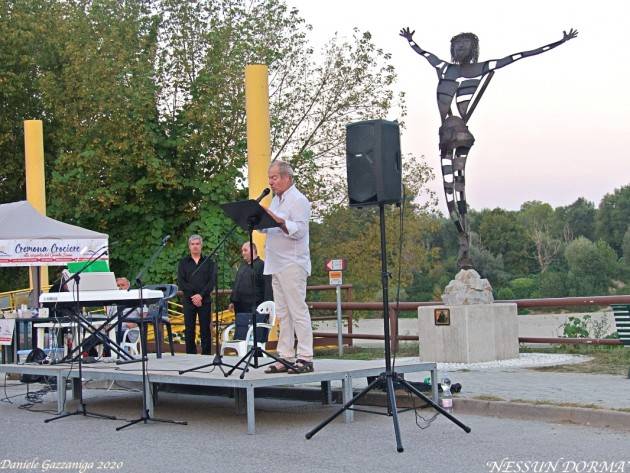 Il VIDEO di 'Nessun dorma' Musica e parole alle prime luci dell’alba di Gerre de' Caprioli -CREMONA- 
