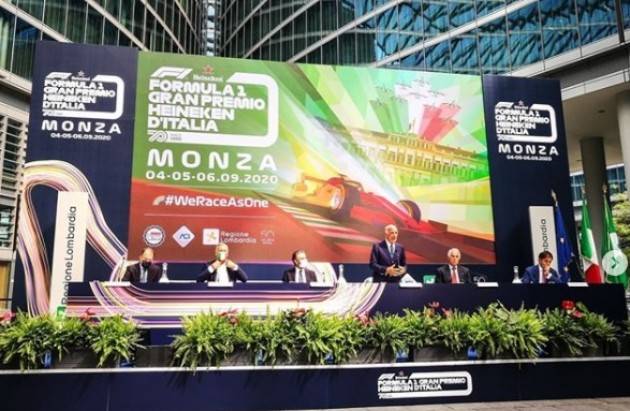 LombNews Presentato il Formula 1 Gran Premio d'Italia 2020