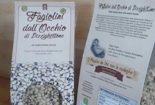 Fagiolini dall'Occhio di Pizzighettone da agricoltura locale Raccolto di oltre 30 quintali