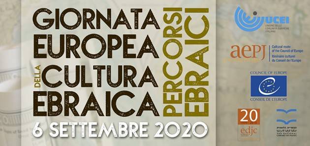 Giornata Europea della cultura ebraica 6 settembre 2020