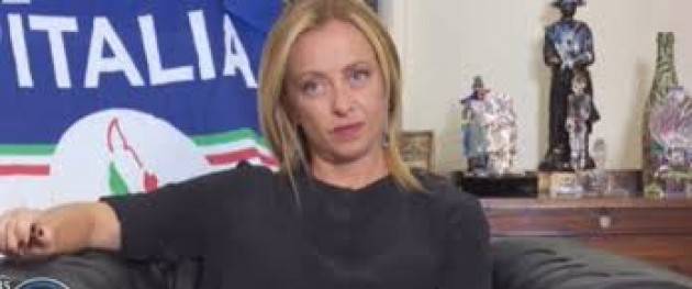Meloni: ''Regionali sono test nazionale, intervenga Mattarella''
