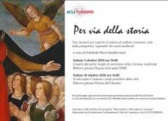 Acli Cremona  organizza due incontri ‘Per via della storia'