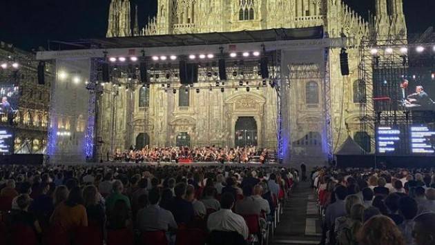 Primo concerto in piazza Duomo dopo lockdown