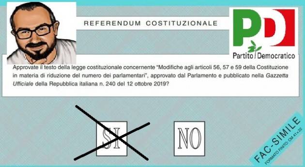 Taglio Parlamentari Vittore Soldo (Pd Cremona) SÌ AL REFERENDUM. IL CONFRONTO INTERNO È UNA RICCHEZZA