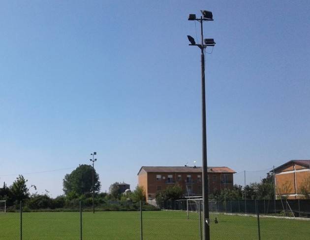News Sergnano(Cremasco) : casa dell’acqua e illuminazione campo di calcio