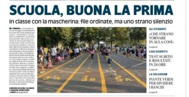 E la scuola  va ! Alcuni disagi  , ma la ‘strega ‘ da bruciare non è la Ministra Lucia Azzolina  | G.C.Storti