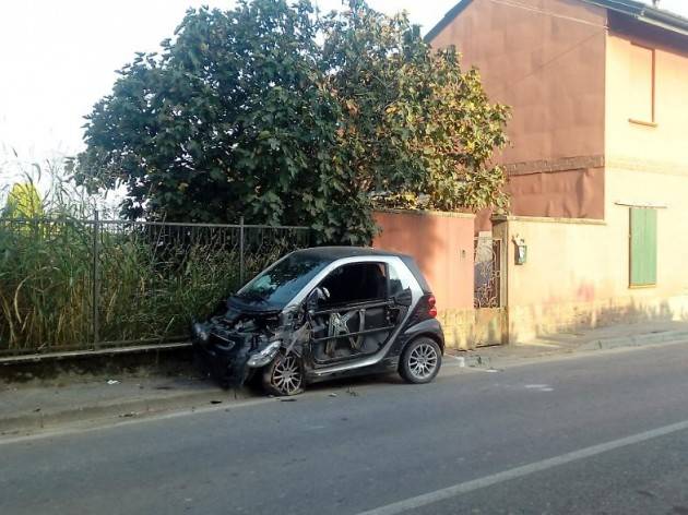 CREMONA- INCIDENTE AD ANNICO. ARRIVA L'ELISOCCORSO MA LO RIFIUTA