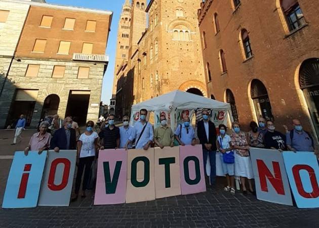 Referendum Taglio Parlamentari APPELLO AL VOTO DI 100 CITTADINE E CITTADINI ATTIVI CREMONESI PER IL NO 