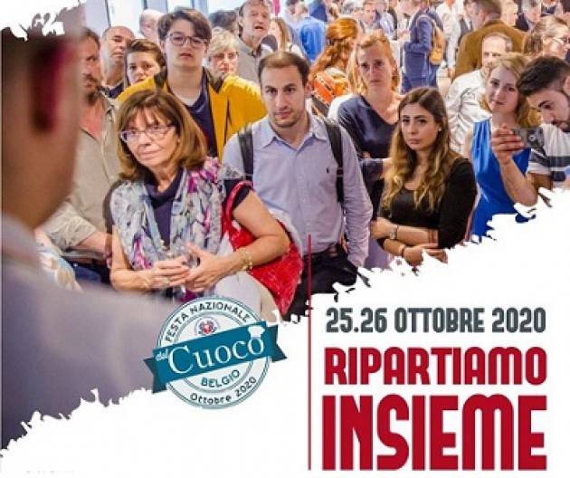 ''RIPARTIAMO INSIEME'': A BRUXELLES LA FESTA DEL CUOCO ORGANIZZATA DALL'ASSOCIAZIONE ITALIANA CUOCHI
