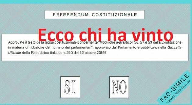 Ref.Taglio Parlamentari Dati Italia,Lombardia,Prov.Cremona ,Crema e Cremona città