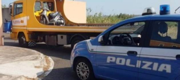Fermati sullo scooter con un neonato di 26 giorni a Catania