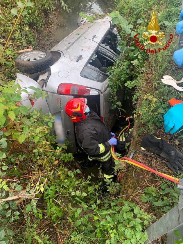INCIDENTE LUNGO LA PROVINCIALE : MUORE 22ENNE